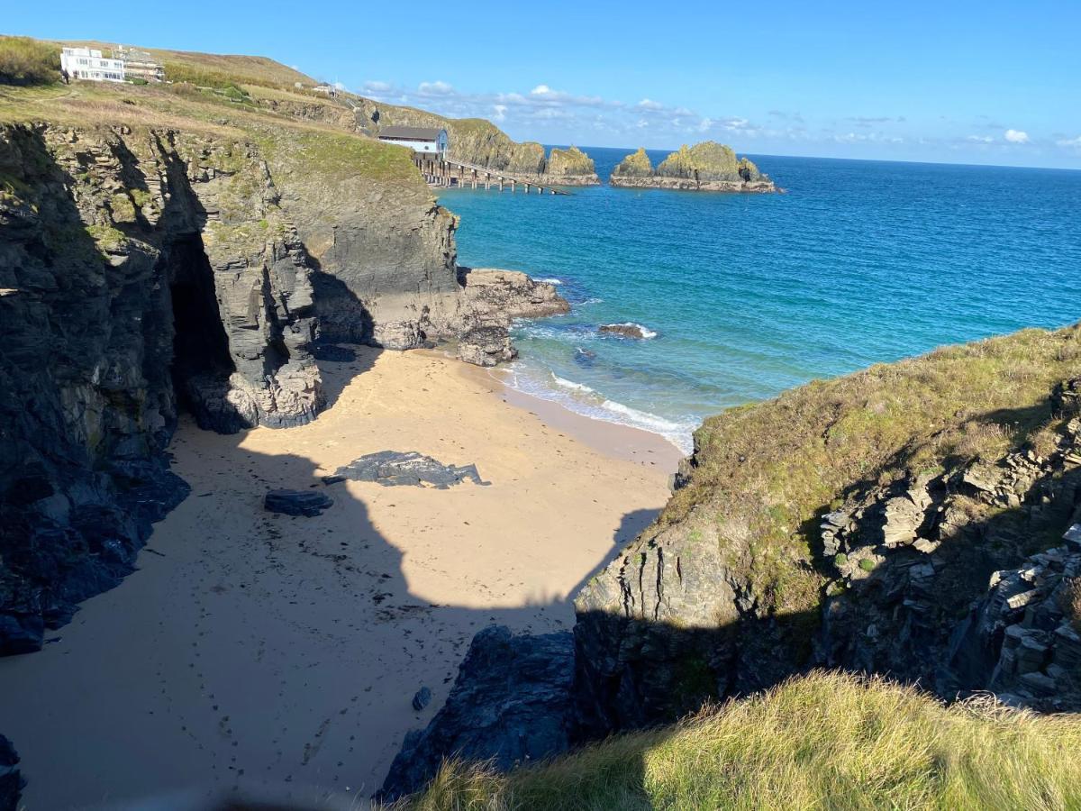 Polrunny Farm Blackberry Cottage - Cornwall Bliss In Sight Of The Sea Boscastle Ngoại thất bức ảnh