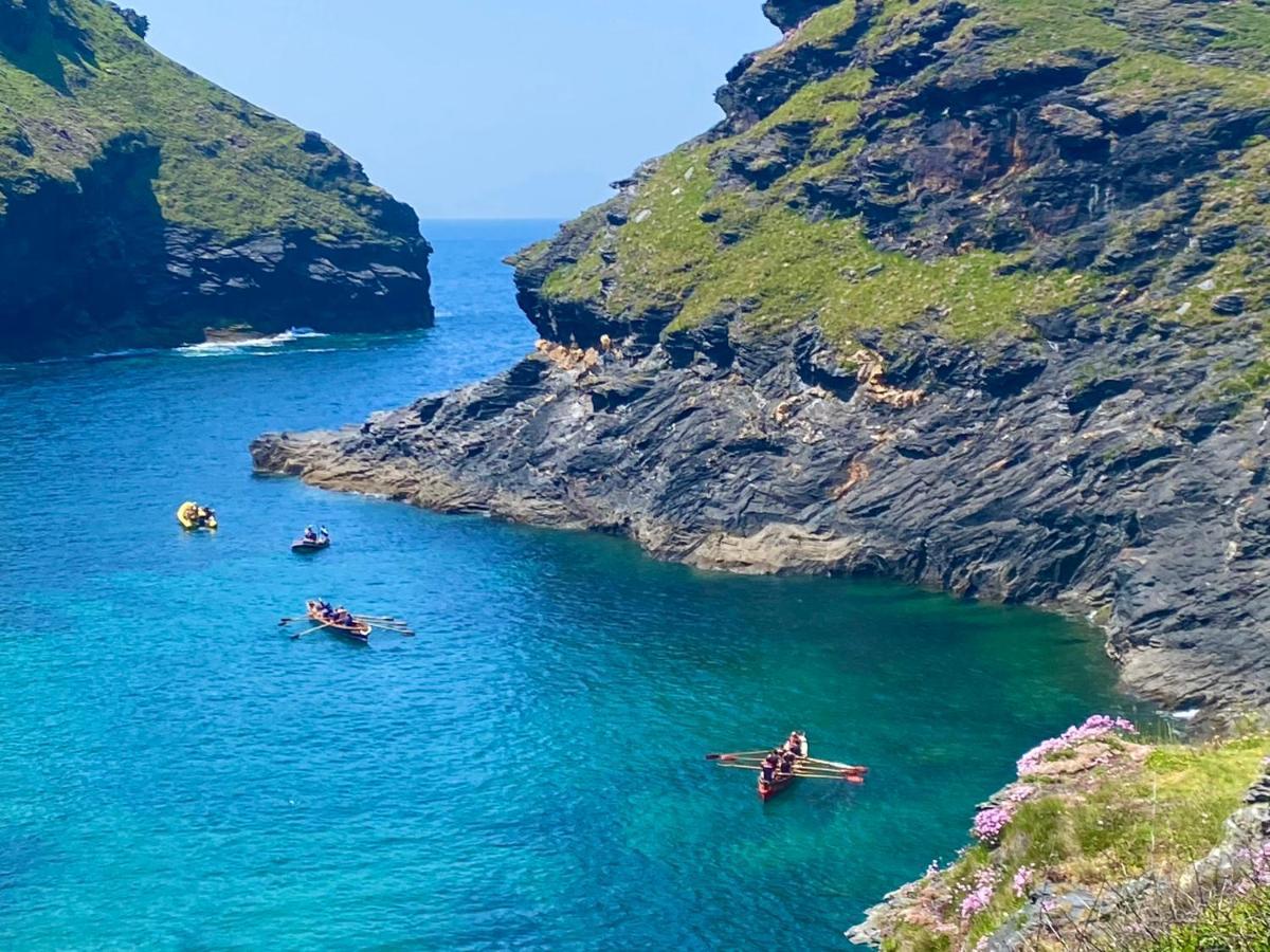 Polrunny Farm Blackberry Cottage - Cornwall Bliss In Sight Of The Sea Boscastle Ngoại thất bức ảnh